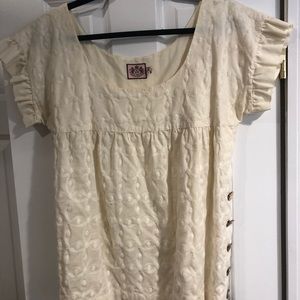 White Juicy Couture top